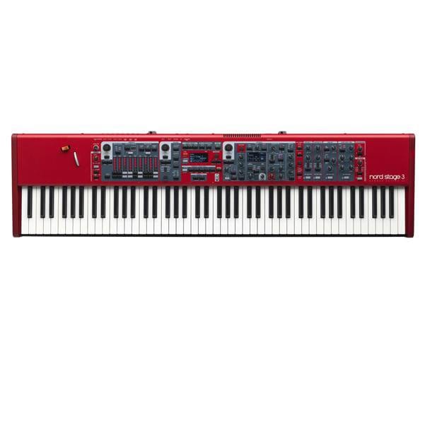 nord digital pianos nord stage 3 88 stage digital piano with fully weighted hammer action keybed