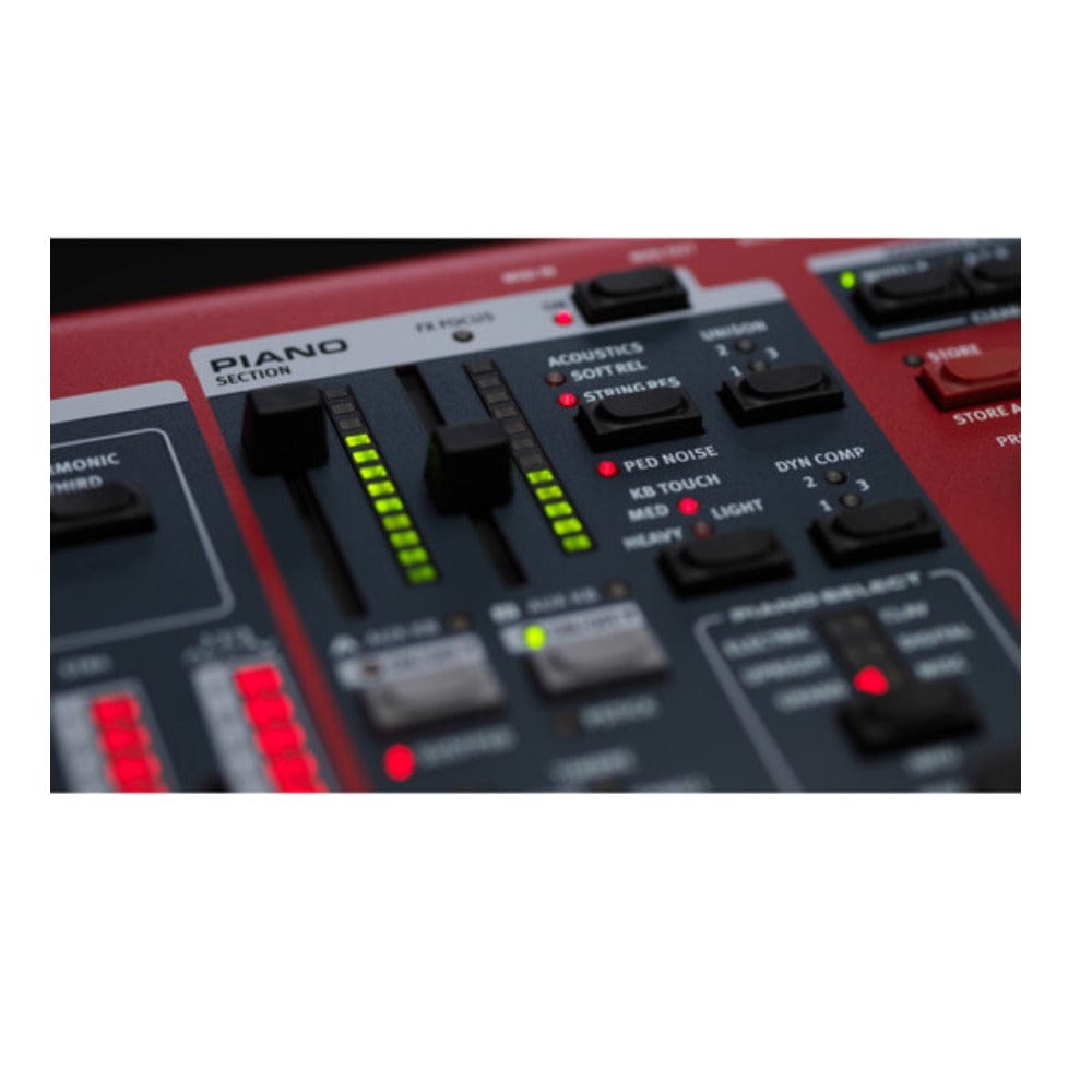 Nord Digital Pianos Nord Stage 4 88 Note Stage Piano with Fully Weighted Triple Sensor Keybed