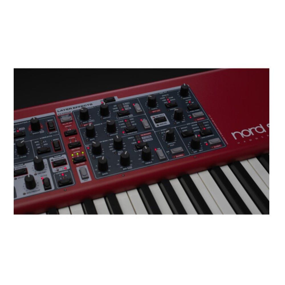Nord Digital Pianos Nord Stage 4 88 Note Stage Piano with Fully Weighted Triple Sensor Keybed