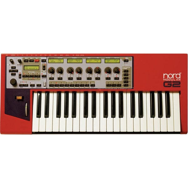 nord synthesizers clavia nord modular g2 synthesizer with keyboard