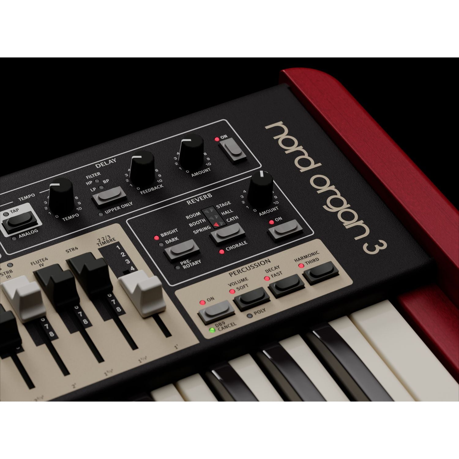 Nord Synthesizers Nord Organ3 61 Key Dual Combo Keyboard