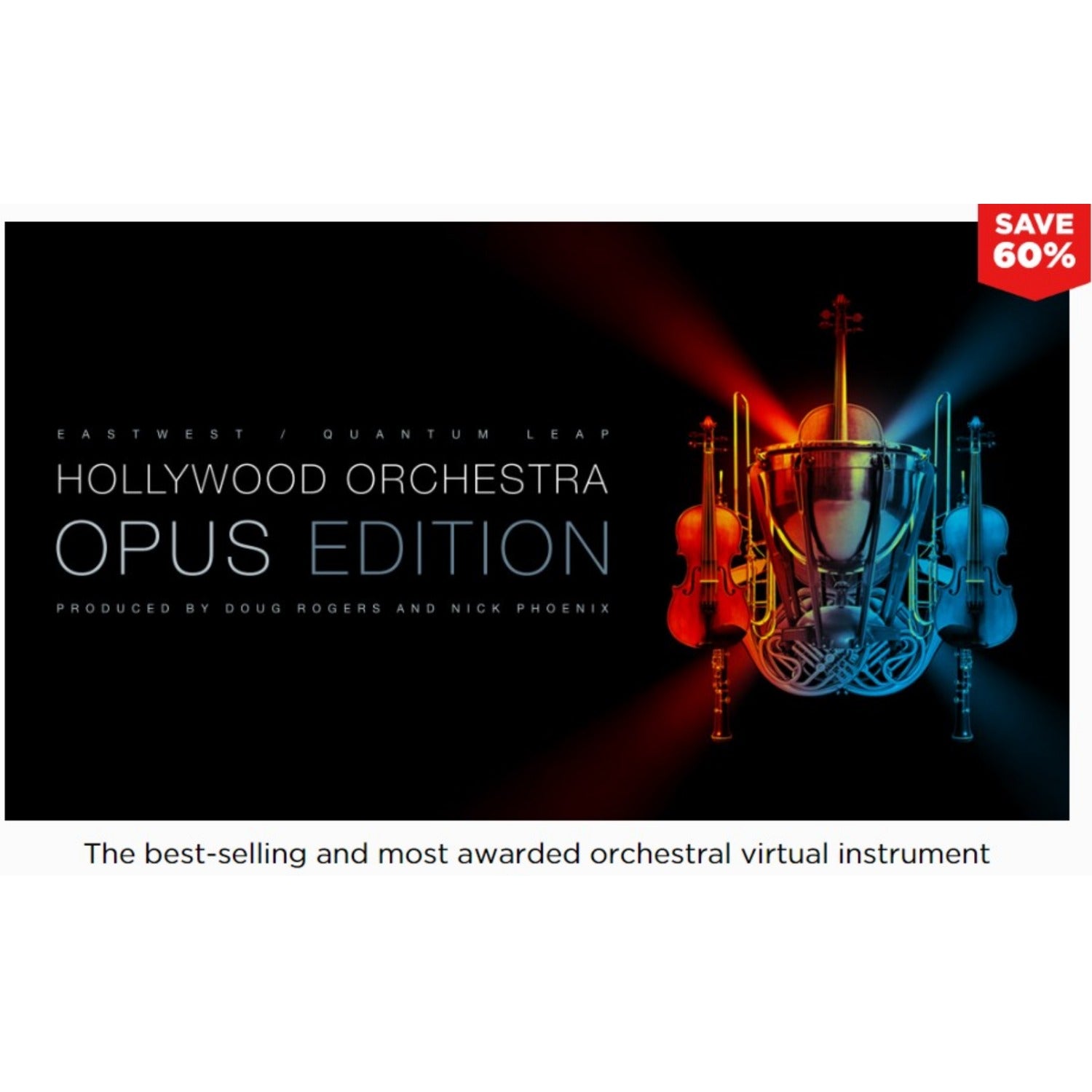 EastWest Hollywood Orchestra Opus Edition Diamond Orchestral Sample Library Bundle