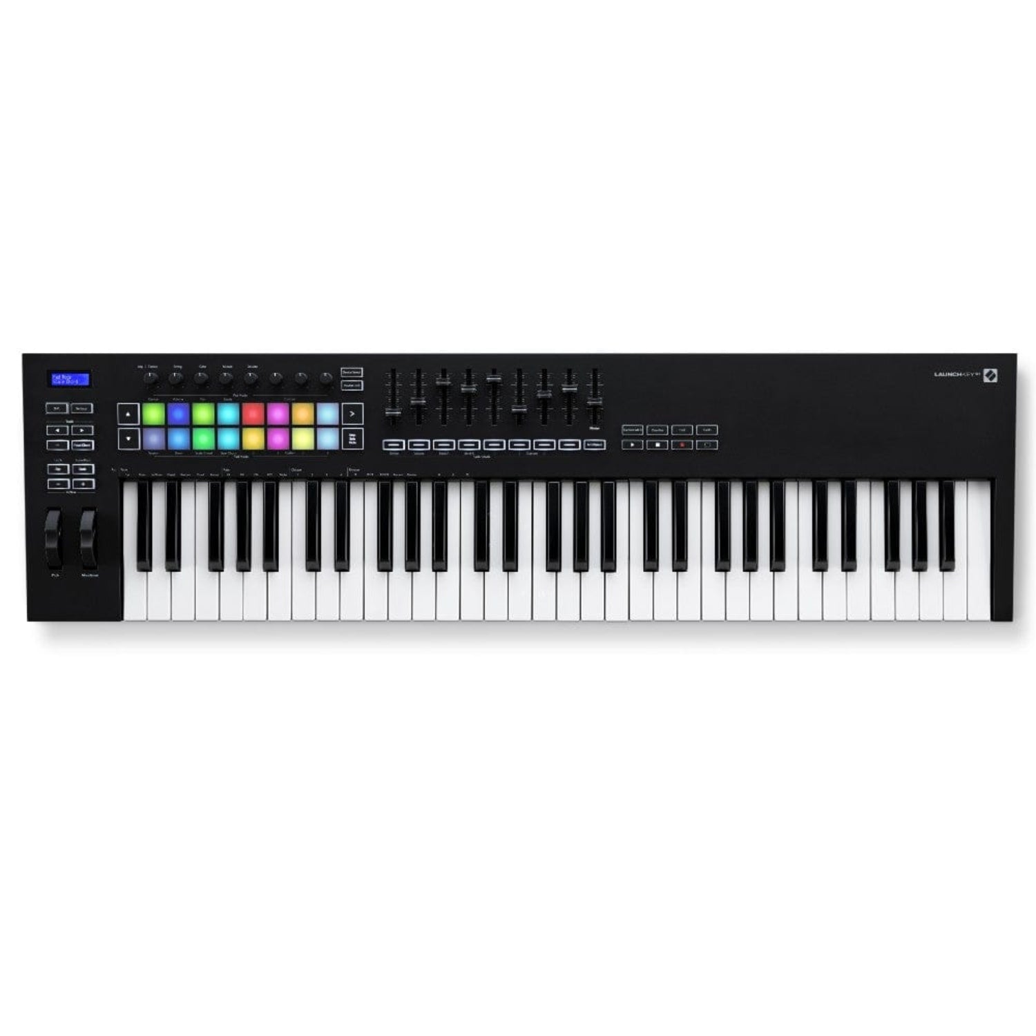 novation midi keyboards 61 keys mk3 novation launchkey mk3 usb midi keyboard controller#size_61-keys,version_mk3