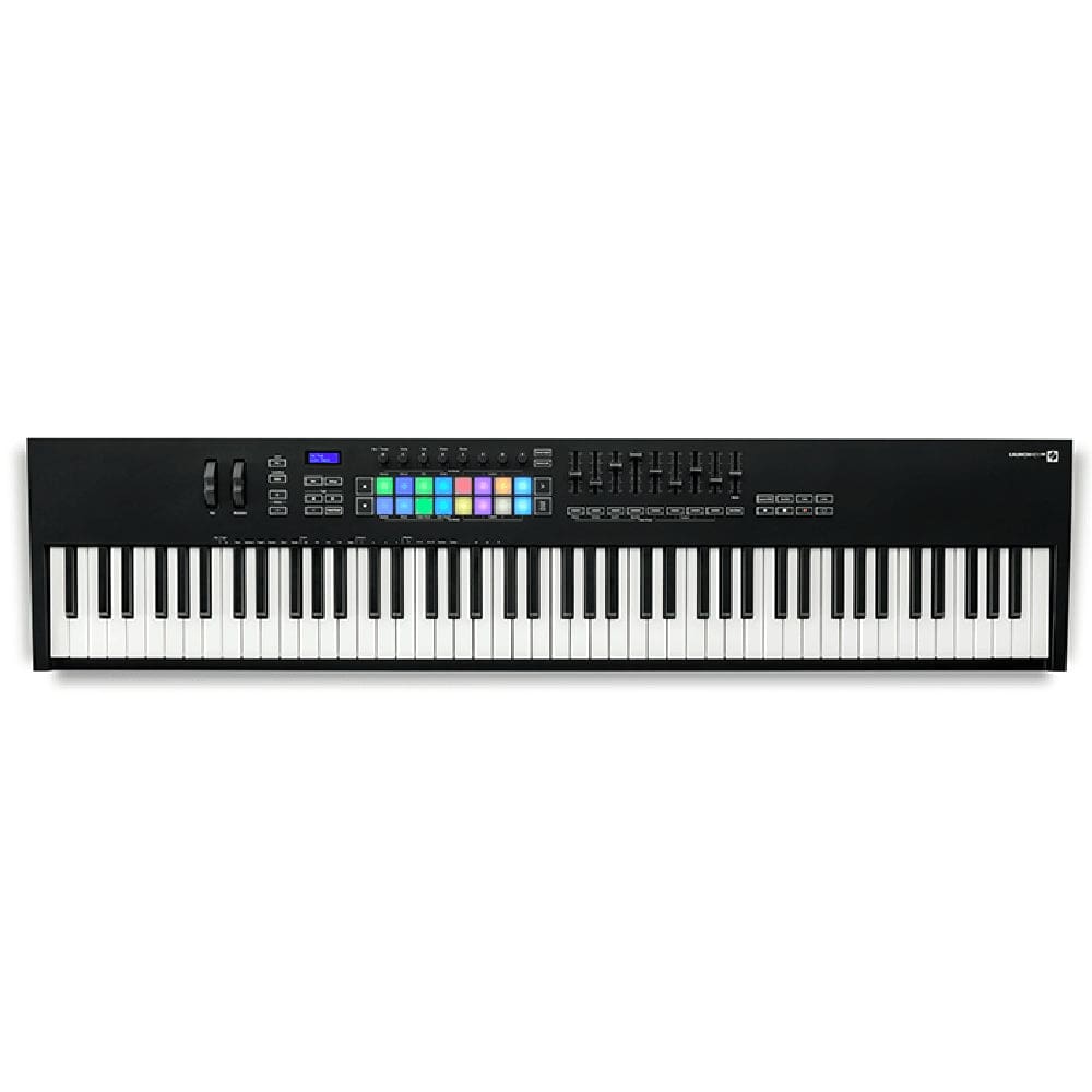 novation midi keyboards 88 keys mk3 novation launchkey mk3 usb midi keyboard controller #size_88-keys,version_mk3