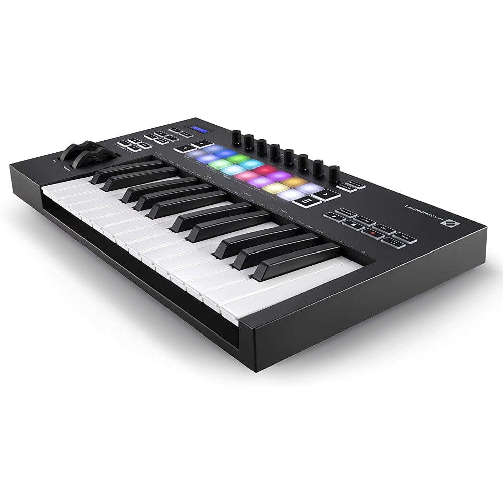 novation midi keyboards novation launchkey mk3 usb midi keyboard controller