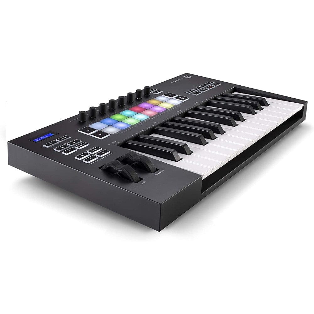 novation midi keyboards novation launchkey mk3 usb midi keyboard controller