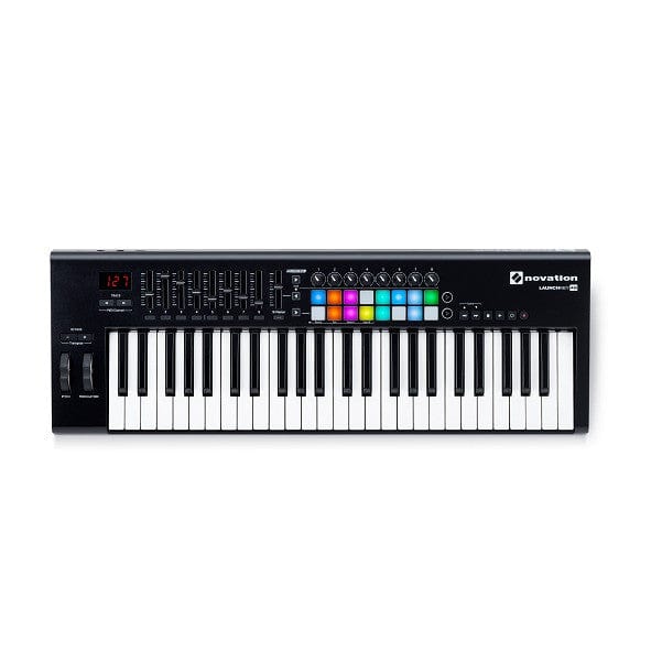 novation midi keyboards novation launchkey mkii 49 midi keyboard