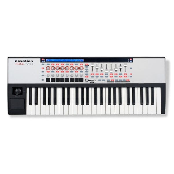 novation midi keyboards novation sl mkii 49 midi keyboard controller