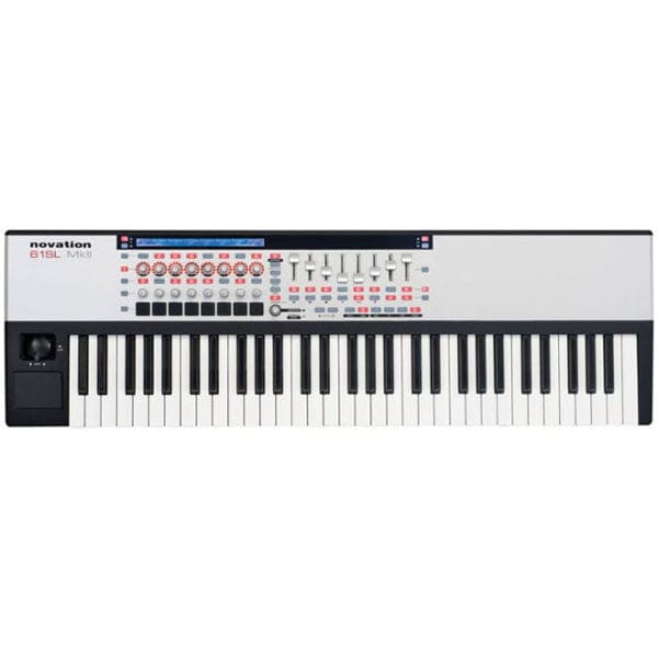 novation midi keyboards novation sl mkii 61 professional midi keyboard