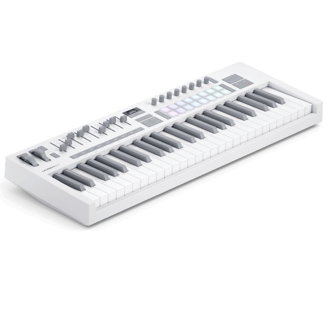 Novation Midi Keyboards White Novation Launchkey 49 MK4 Midi Keybord