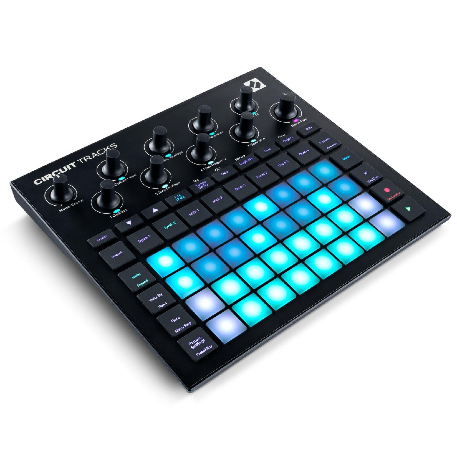 Novation Synthesizers Novation Circuit Tracks Midi Synthesiser