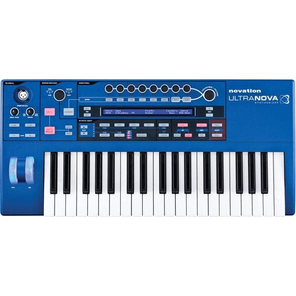 novation synthesizers novation ultranova 37 key synthesizer