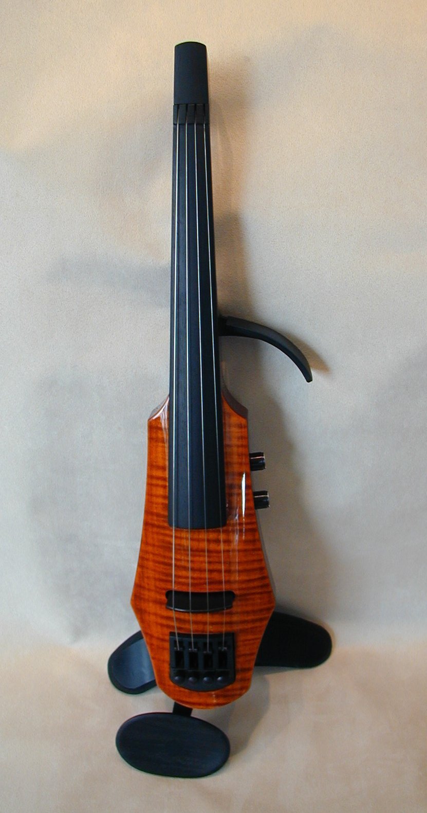 ns design electric violins ns design wav5 series violin - ebony fingerboard