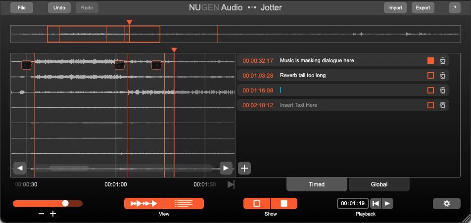NUGEN Audio Music Notation Software NUGEN Jotter: Note-Taking Plugin