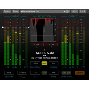 NUGEN Audio Virtual Processors NUGEN ISL w DSP Extension: ISL with DSP Extension – Professional Audio Software & Plugin