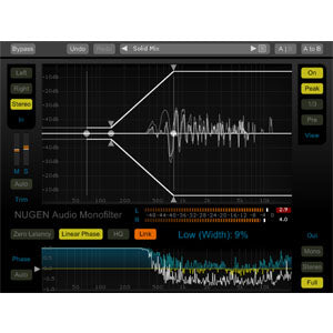 NUGEN Audio Virtual Processors NUGEN Monofilter Upgrade from Monofilter Elements: Upgrade to Monofilter – Professional Audio Software & Plugin