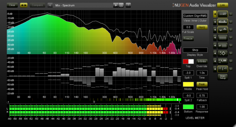 NUGEN Audio Virtual Processors NUGEN Visualizer 2 UPG: Upgrade to Visualizer 2 – Professional Audio Software & Plugin