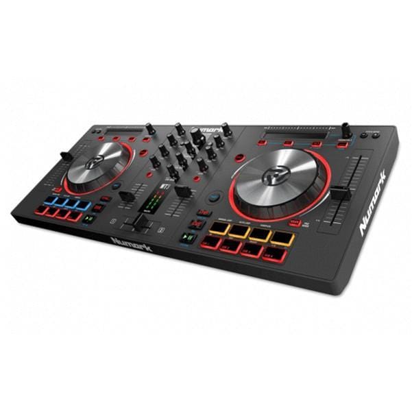 numark dj controller interfaces numark mixtrack 3 all-in-one virtual dj controller