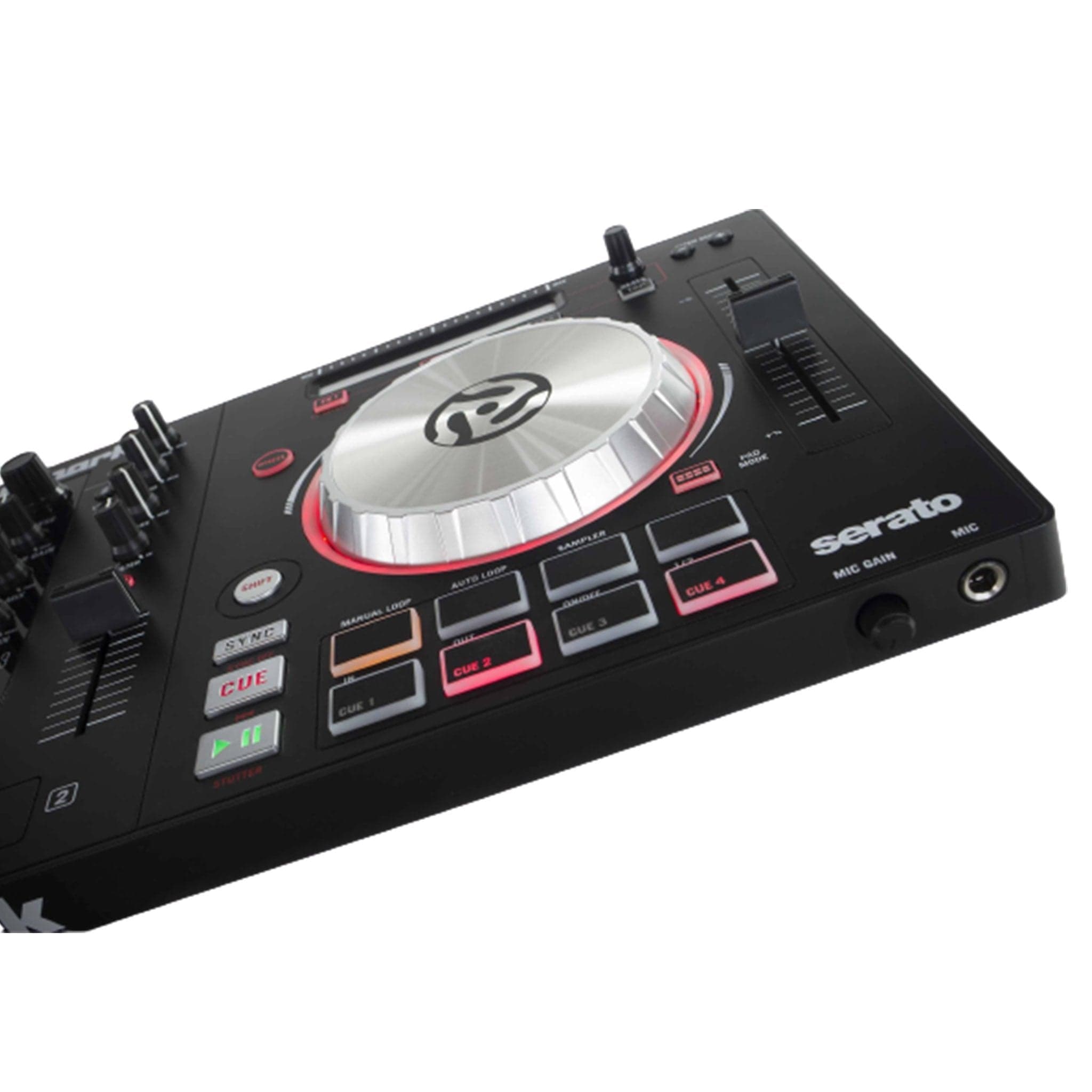 numark dj controller interfaces numark mixtrack pro 3 all-in-one dj controller for serato dj with headphones