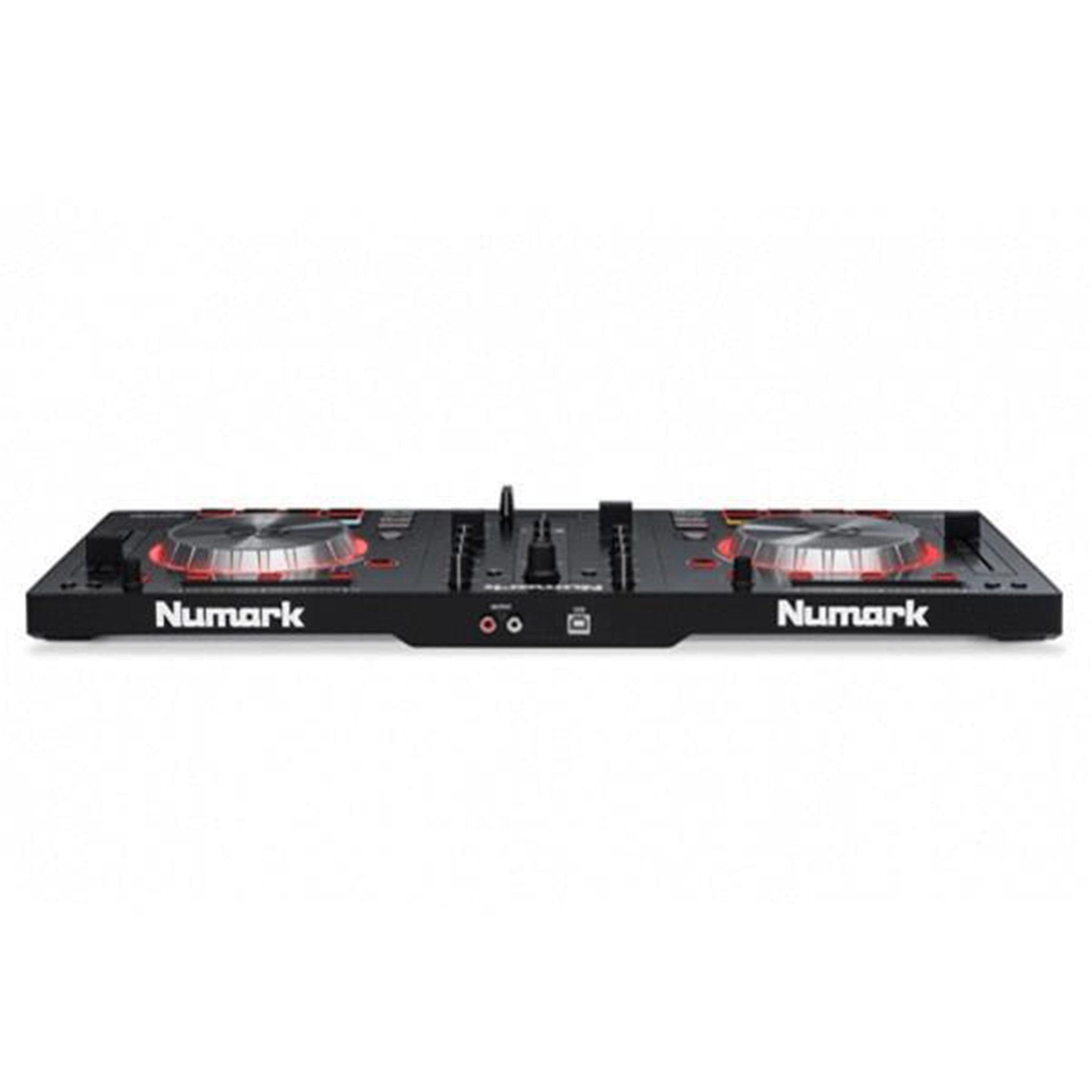 numark dj controller interfaces numark mixtrack pro 3 all-in-one dj controller for serato dj with headphones