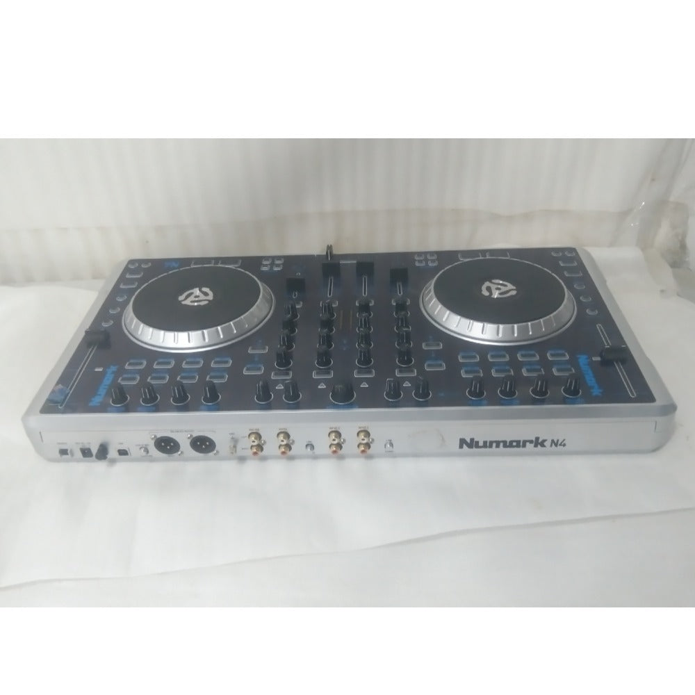 Numark DJ Controller Interfaces Numark N4 4-Deck DJ Controller with Mixer - Open Box B Stock