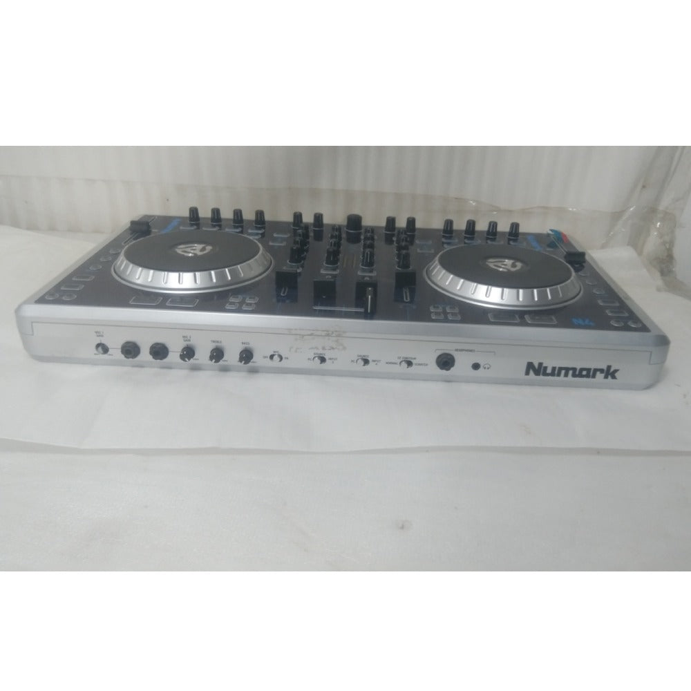 Numark DJ Controller Interfaces Numark N4 4-Deck DJ Controller with Mixer - Open Box B Stock