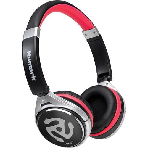 numark dj headphones numark hf150 collapsible dj headphones - open box