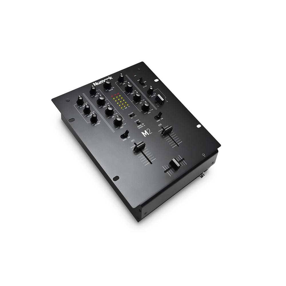 numark dj mixers numark m2 black 2-channel dj scratch mixer