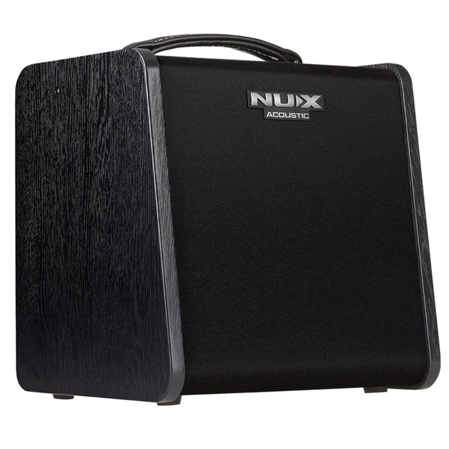 Nux Acoustic Guitar Amplifiers Black Nux AC-60 Stageman II Acoustic Guitar Amplifier