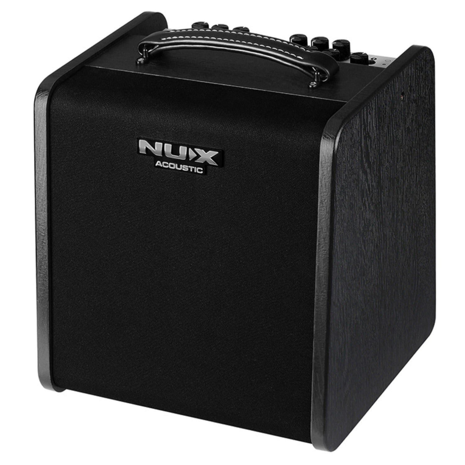 Nux Acoustic Guitar Amplifiers Black Nux AC-60 Stageman II Acoustic Guitar Amplifier