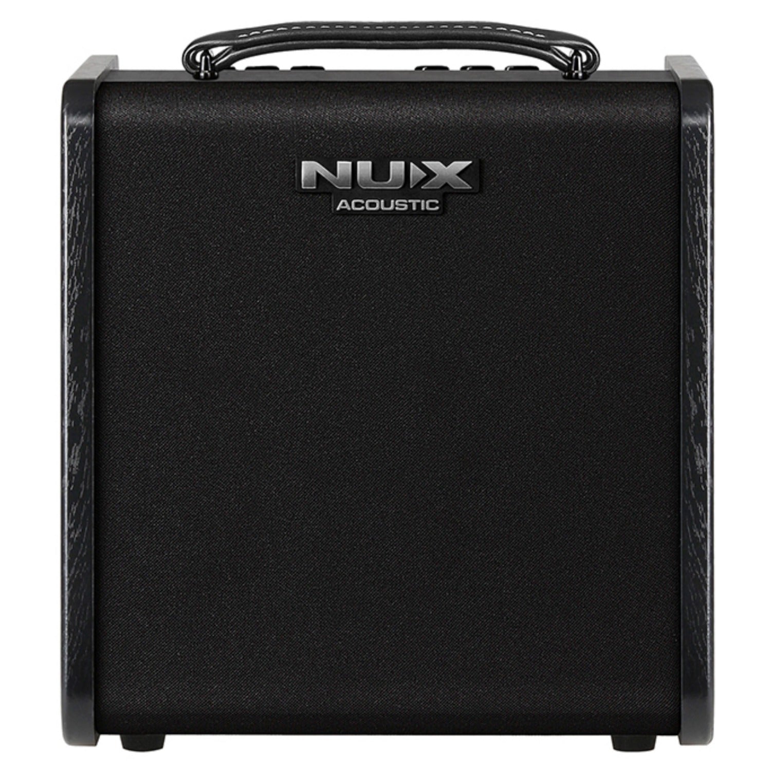Nux Acoustic Guitar Amplifiers Black Nux AC-60 Stageman II Acoustic Guitar Amplifier