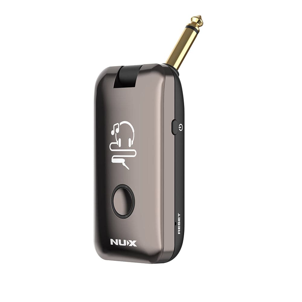 nux amplugs black nux mighty plug headphone guitar amplifier