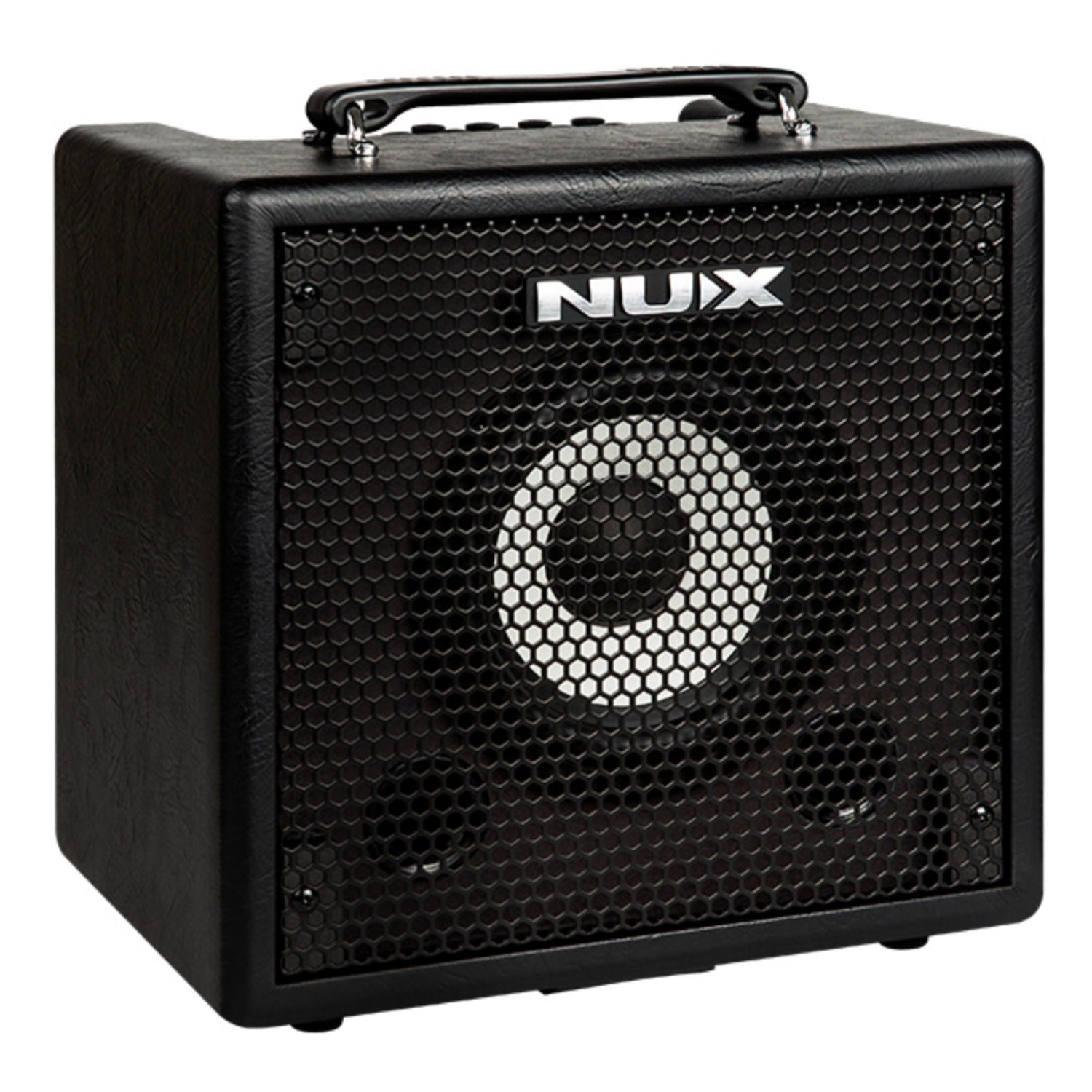 Nux Bass Combo Amplifiers Black Nux NBA-50 Mighty Bass 50BT Combo Bass Amplifier