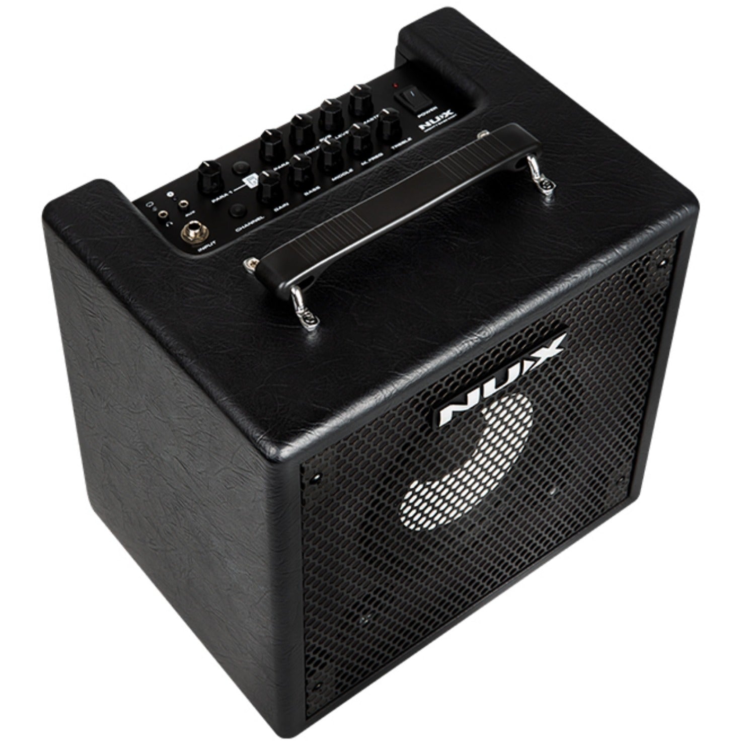 Nux Bass Combo Amplifiers Black Nux NBA-50 Mighty Bass 50BT Combo Bass Amplifier