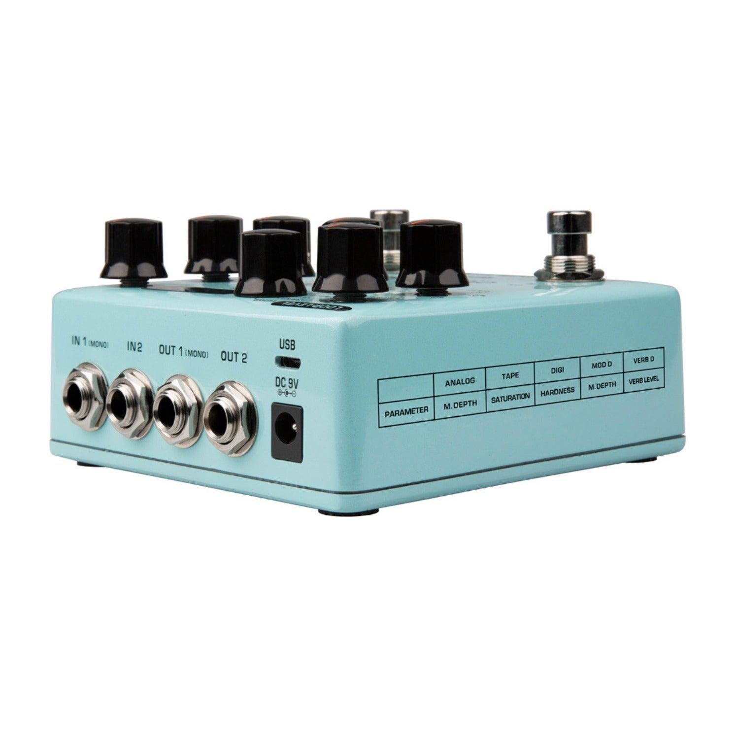 Nux Delay Pedals Nux NDD 6 Duo Time Dual Delay Pedal