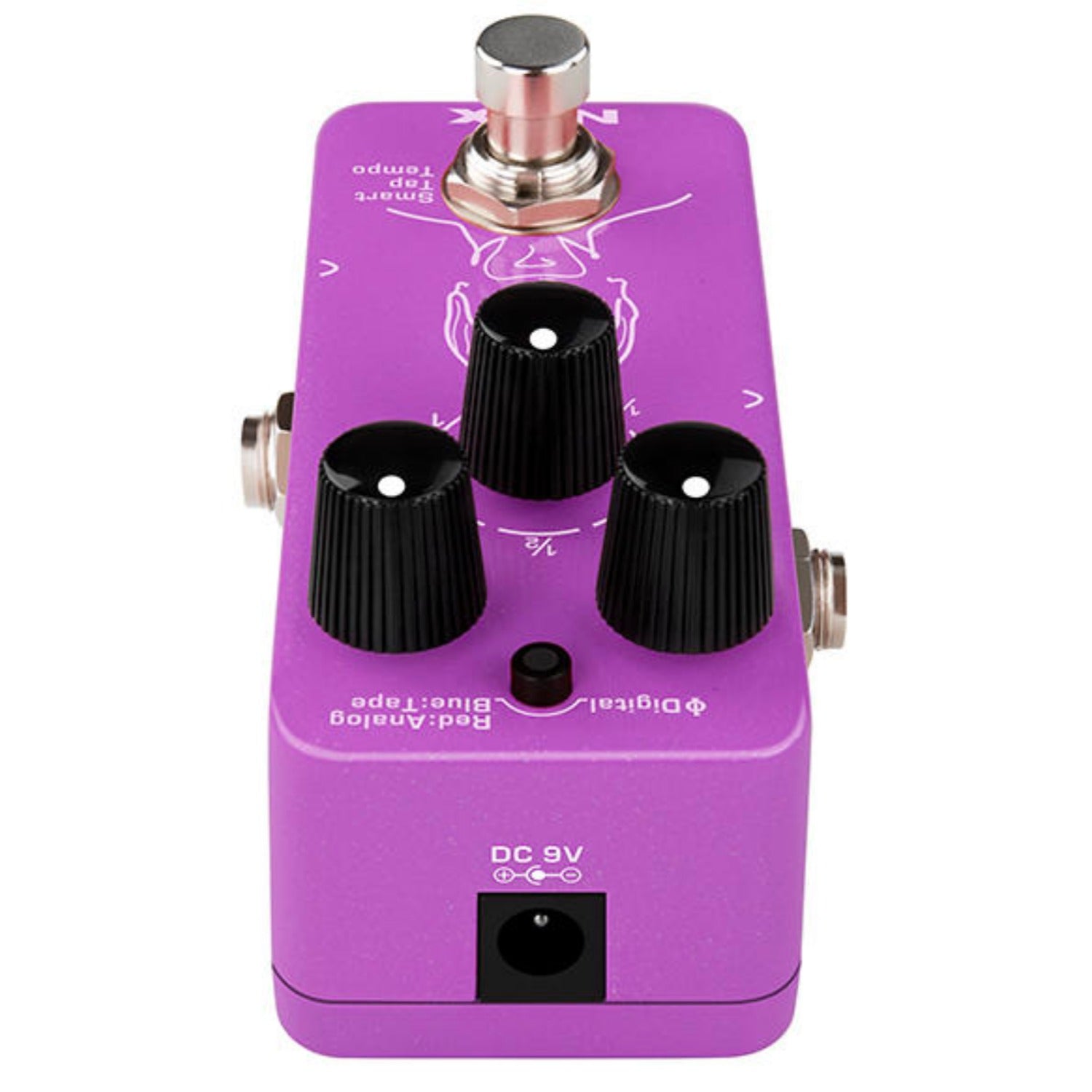 Nux Delay Pedals Purple Nux NDD-3 Edge Delay Effect Pedal