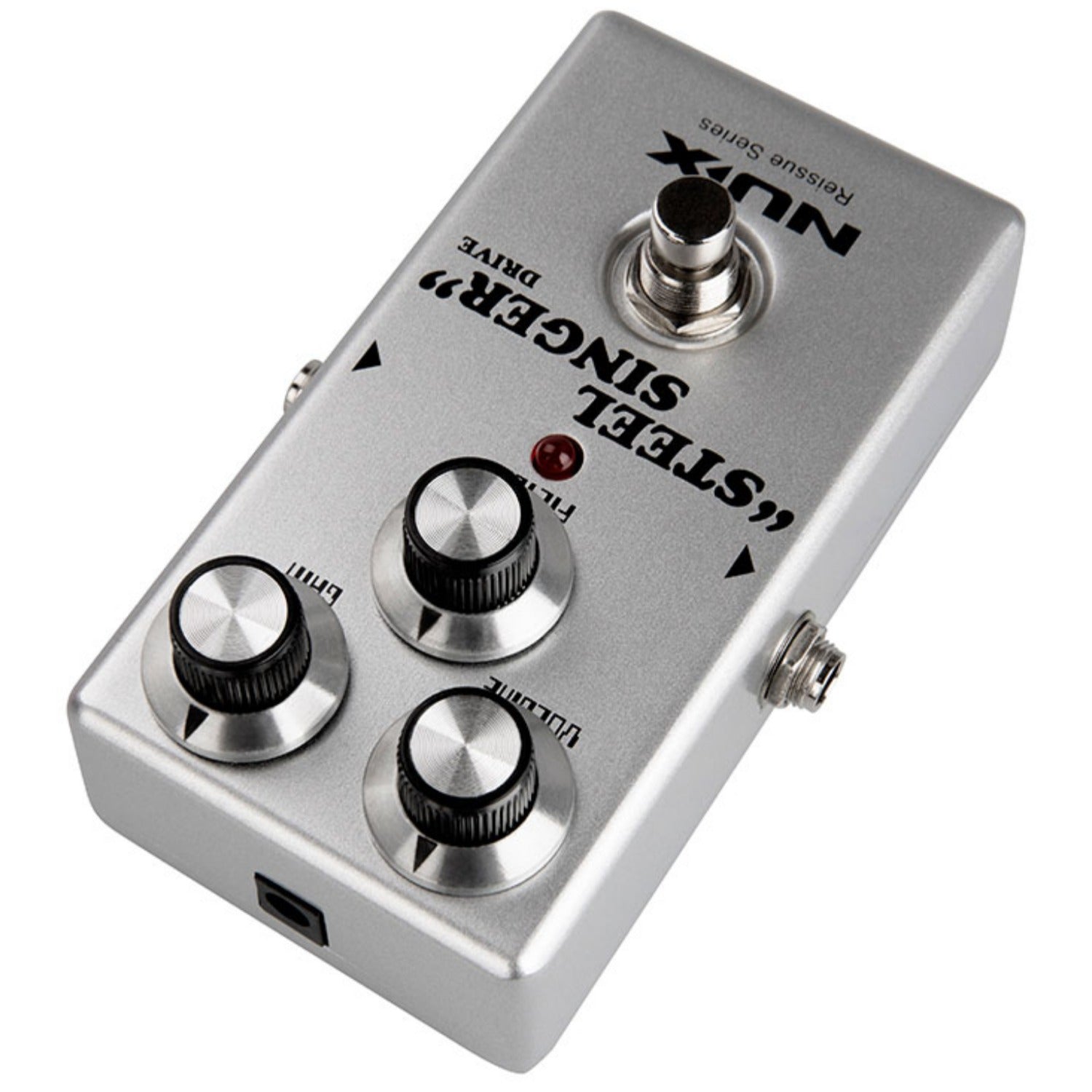 Nux Distortion Pedals Silver Nux Steel Singer Drive Effect Pedal