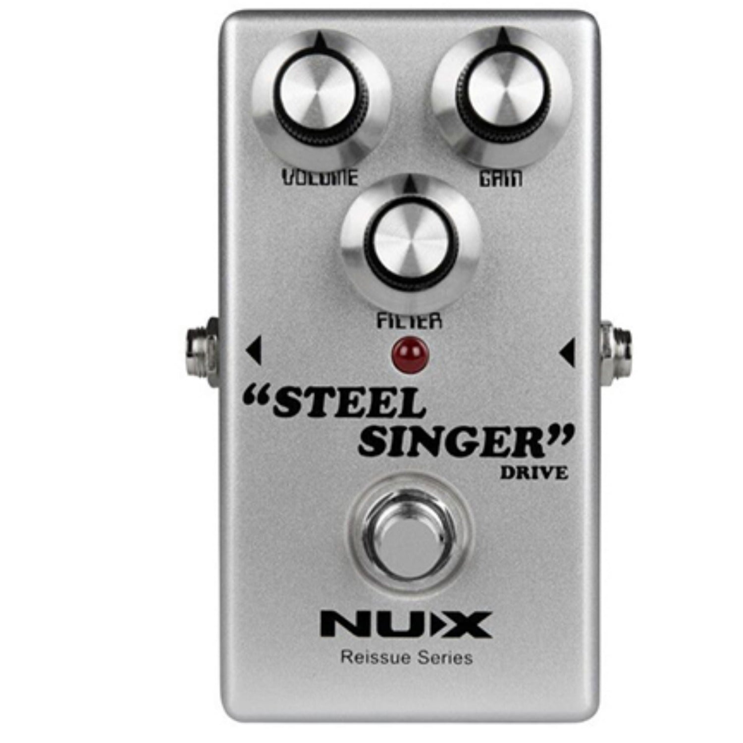 Nux Distortion Pedals Silver Nux Steel Singer Drive Effect Pedal