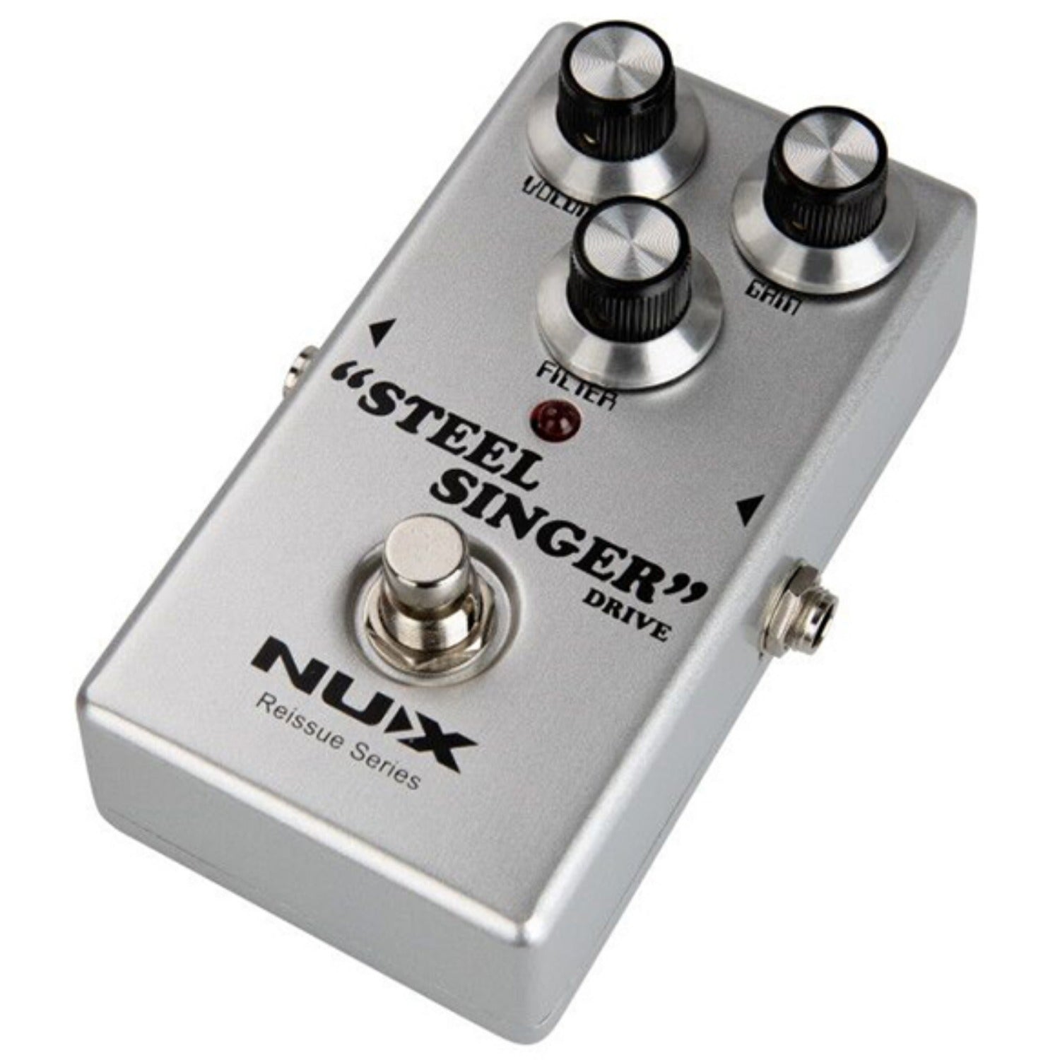 Nux Distortion Pedals Silver Nux Steel Singer Drive Effect Pedal