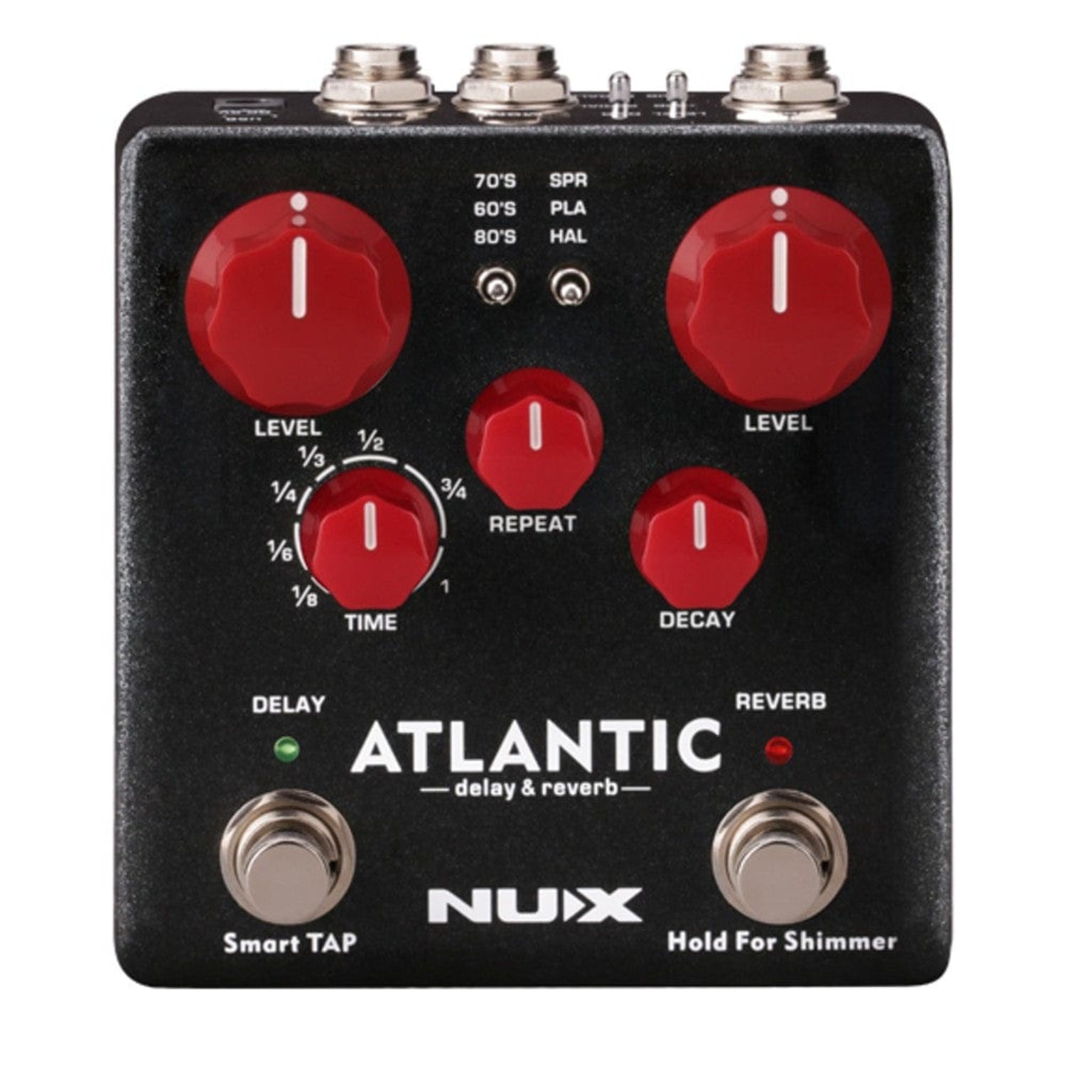 nux effect pedals nux ndr 5 atlantic delay and reverb pedal