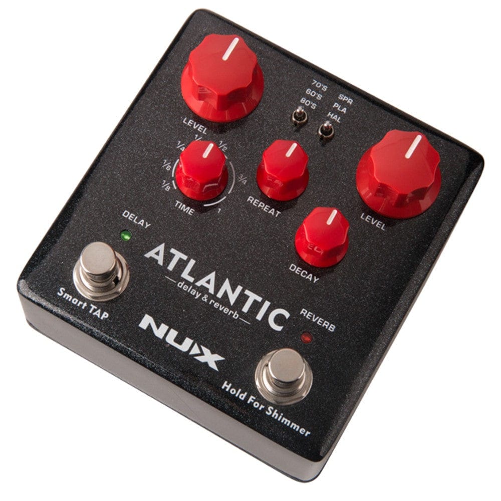 nux effect pedals nux ndr 5 atlantic delay and reverb pedal