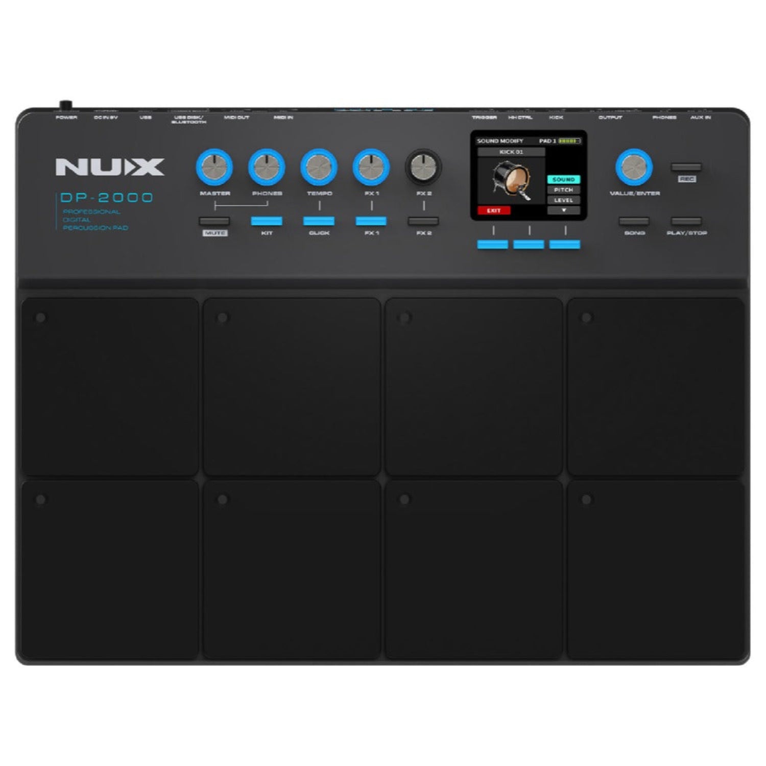 Nux Electronic Drum Pads Nux DP-2000 Digital Percussion Pad