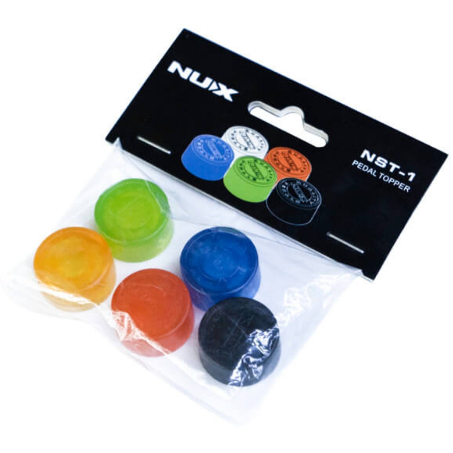 Nux Footswitches & Controllers Colorful Nux NST-1 Footswitch Cap Pedal Topper