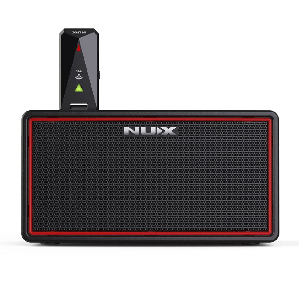nux guitar combo amplifiers black nux mighty air wireless stereo modeling amplifier