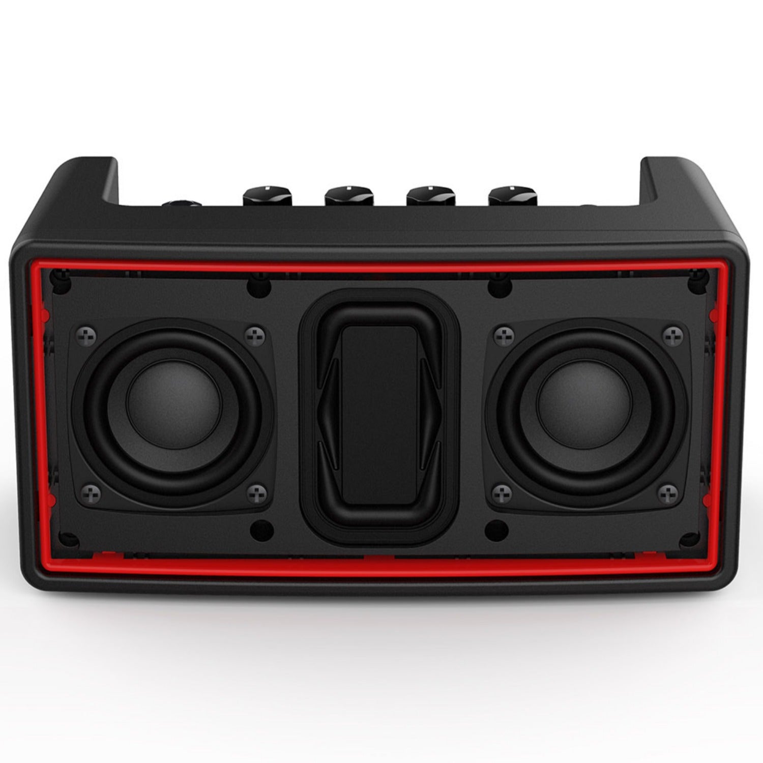 Nux Guitar Combo Amplifiers Black Nux NGA-10W Mighty Air Wireless Stereo Modeling Combo Guitar Amplifiers