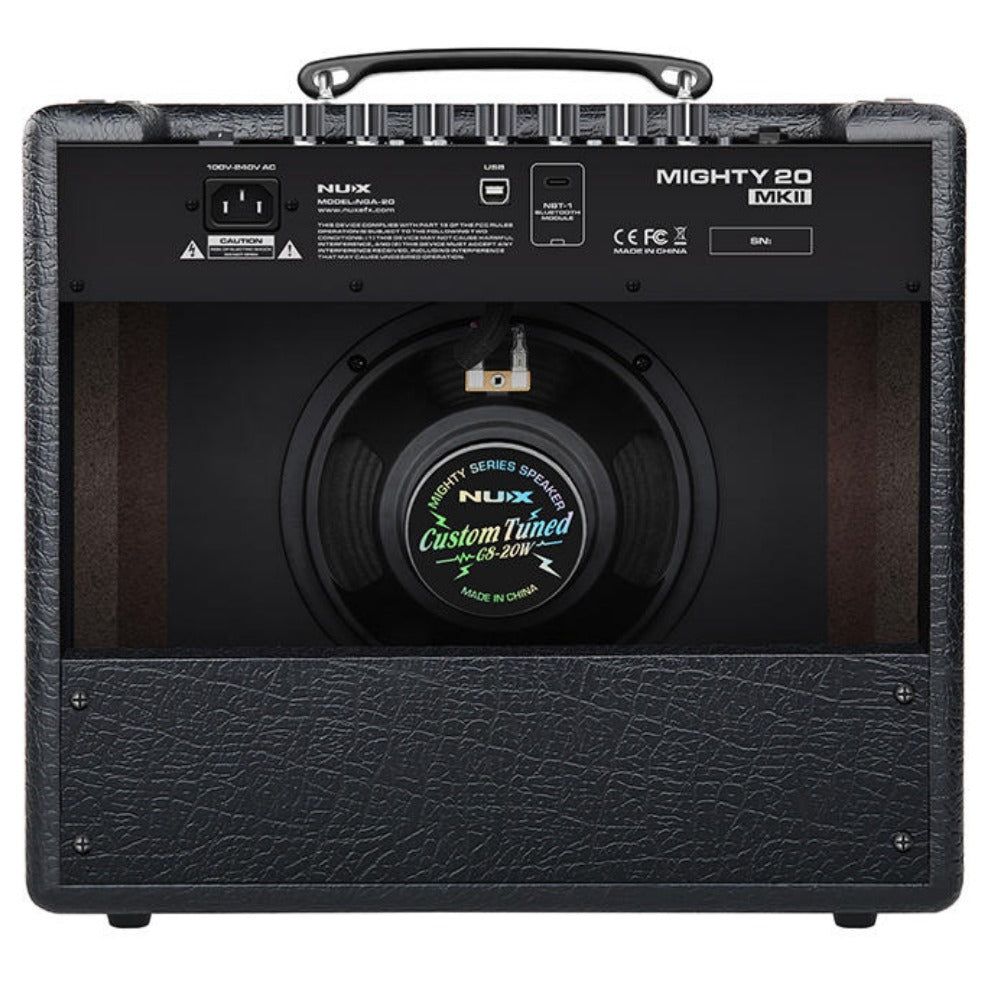 Nux Guitar Combo Amplifiers Nux NGA-20 Mighty 20MKII Compact Combo Guitar Amplifiers