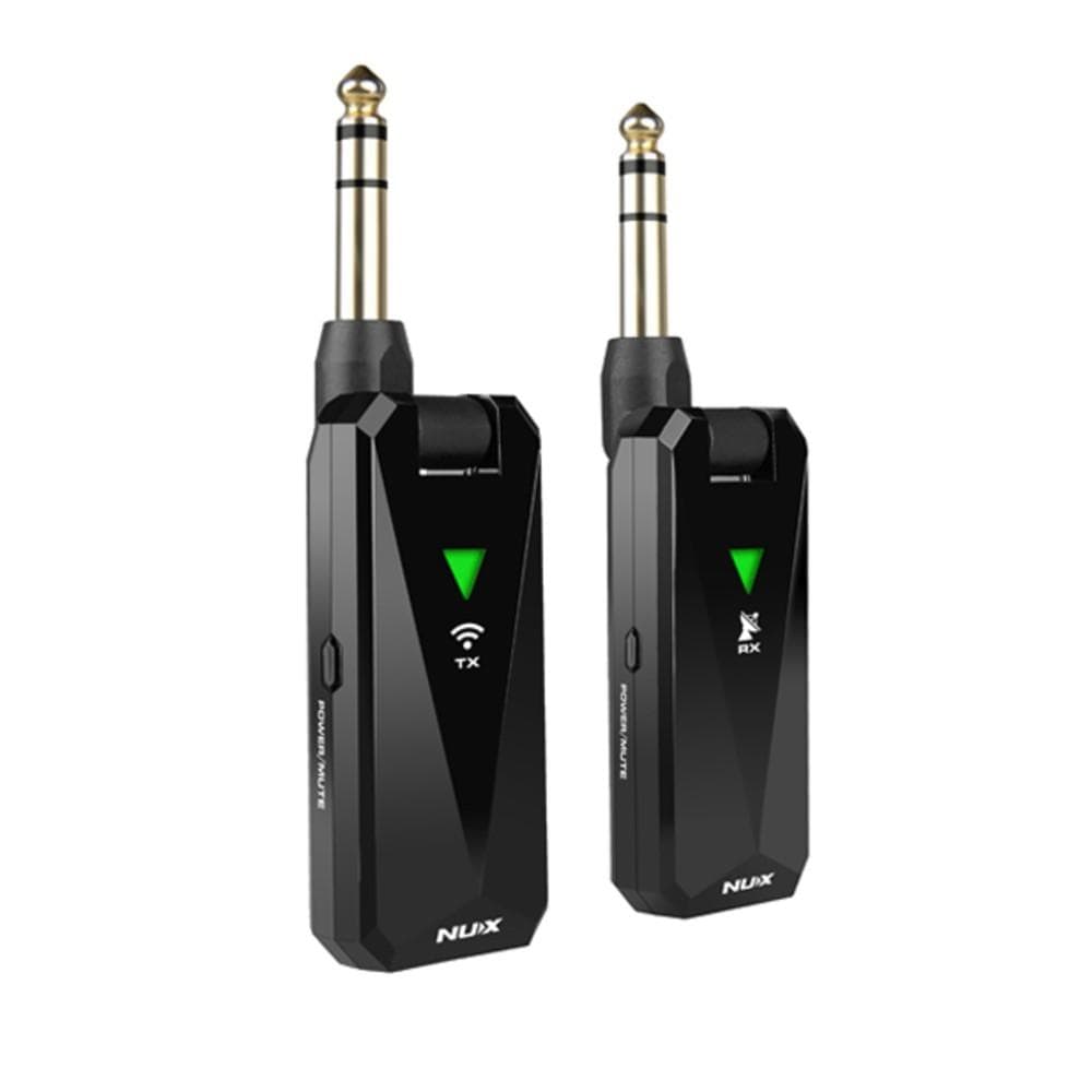 nux guitar wireless units nux b 5rc 2.4ghz wireless system for guitars - black