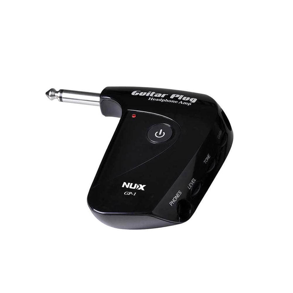 nux headphone amplifiers nux gp-1 guitar plug-in headphone amplifier