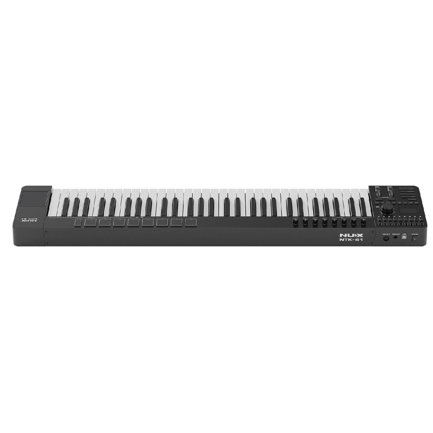 Nux Midi Controllers Black Nux NTK-61 Midi Keyboard Controller