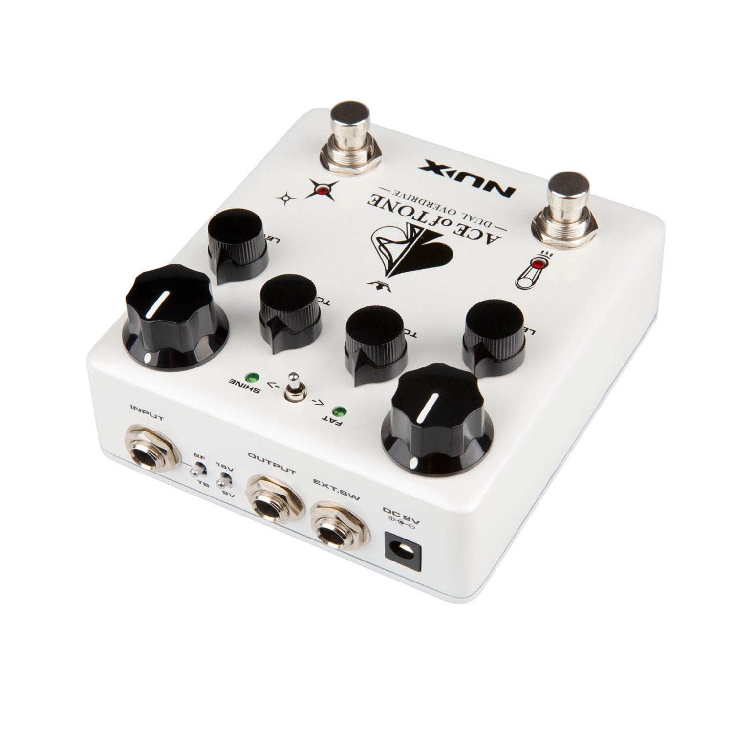 Nux Overdrive Pedals Nux NDO 5 Ace of Tone Dual Overdrive Pedal